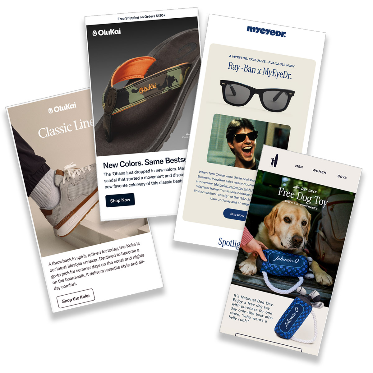 Emails with visual appeal