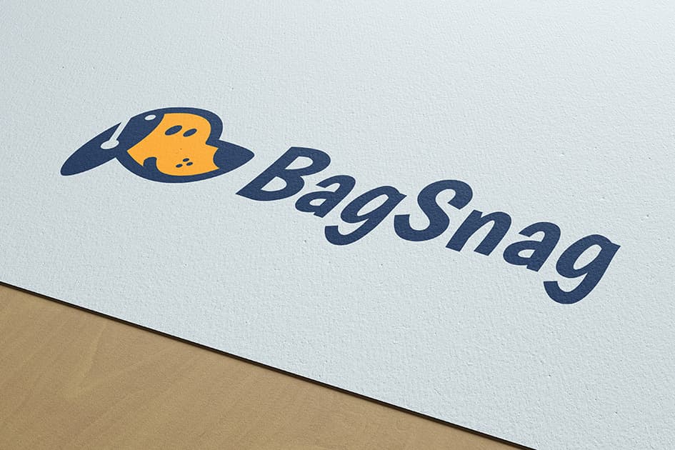 bag snag raised logo
