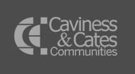 caviness and cates background logo