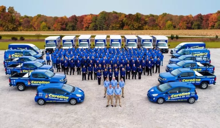 carolina comfort air team photo