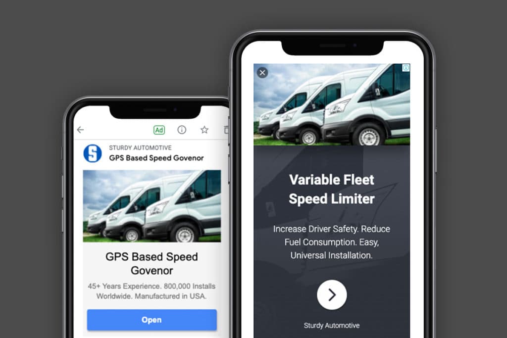 fleet speed governor google display ads