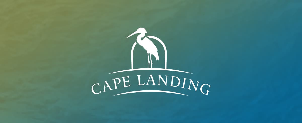 cape landing rectangle logo