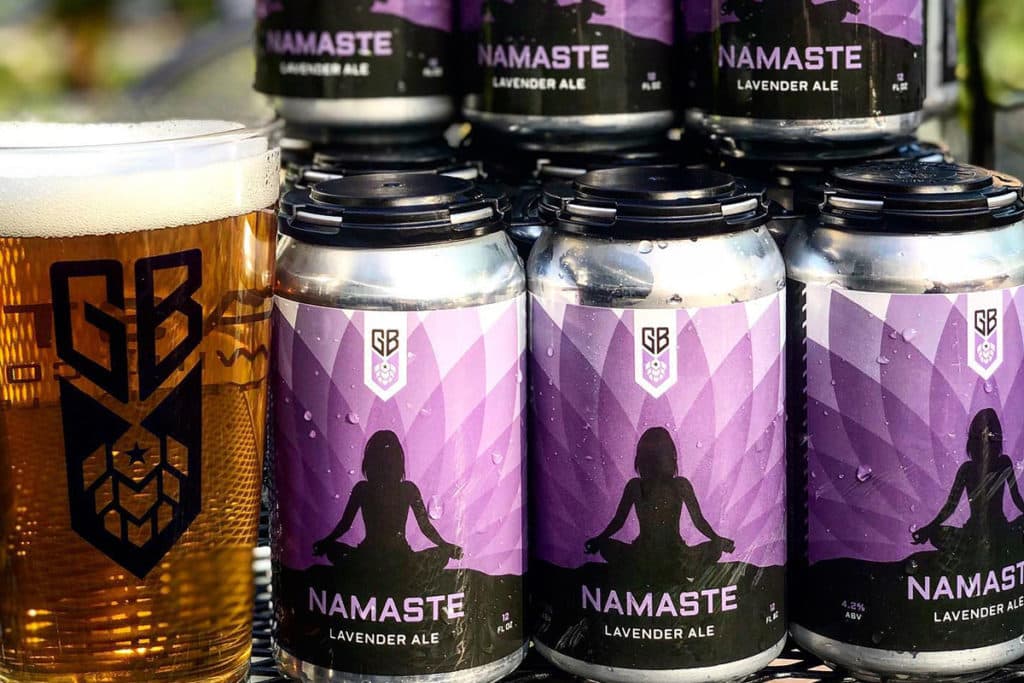 namaste lavender ale 6 pack