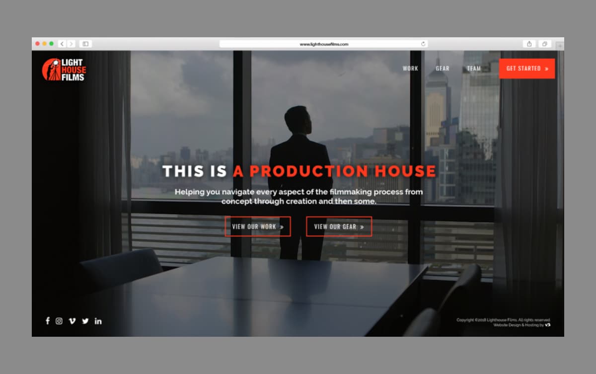 Lighthouse Films home page