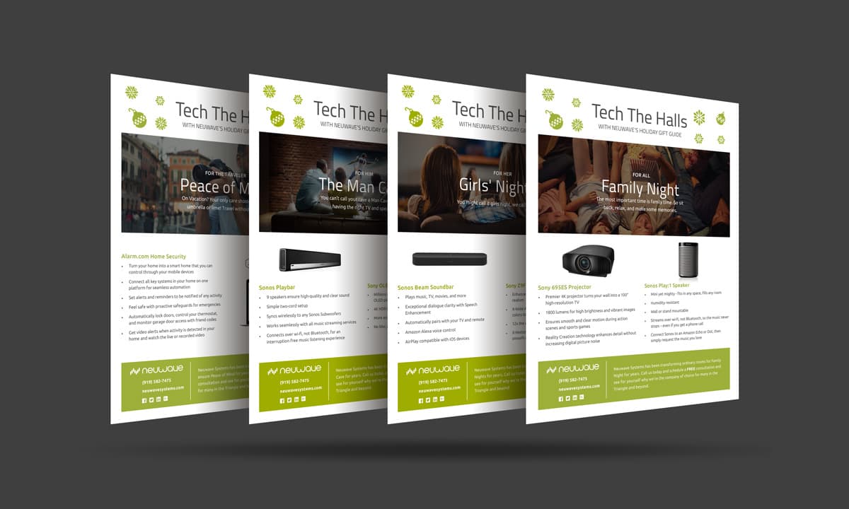 audio visual company email marketing