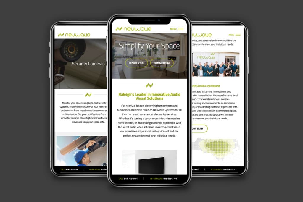 neuwave mobile website