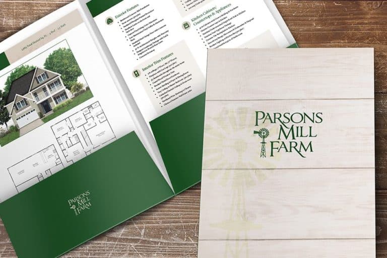 parson mill farm brand notebook