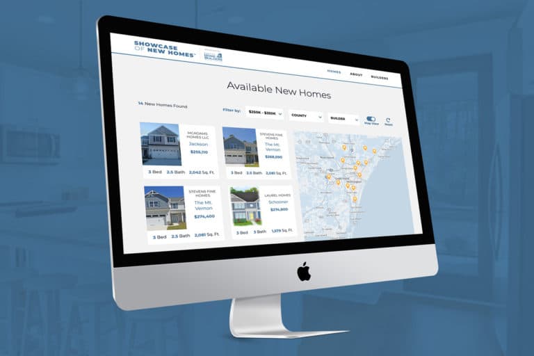 home builder website design