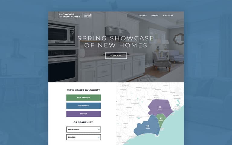 home builder website example