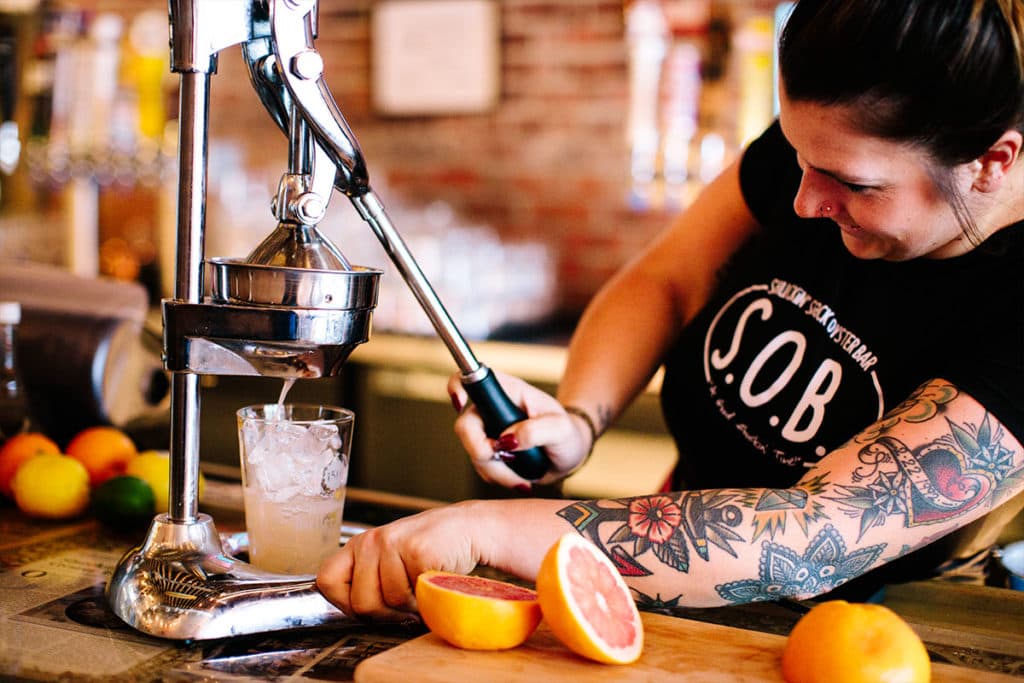 Shuckin Shack handpressed lemonade