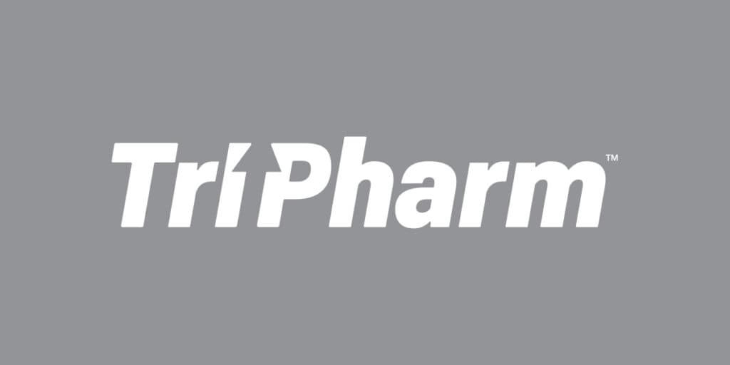 tripharm black logo