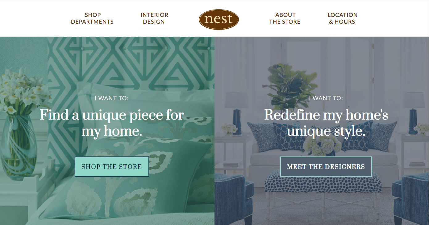 nest home page