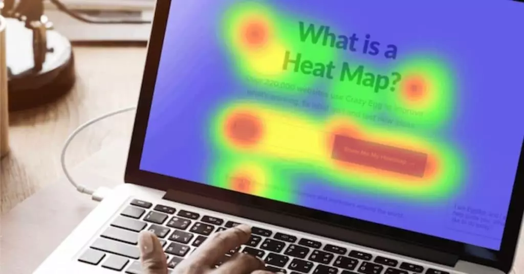 heatmap on websote example