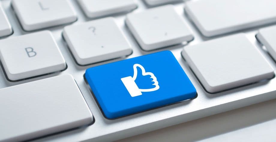 facebook like button on keyboard