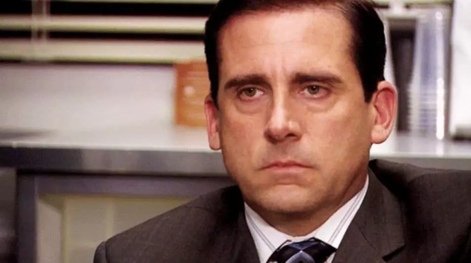 michael scott stoned face