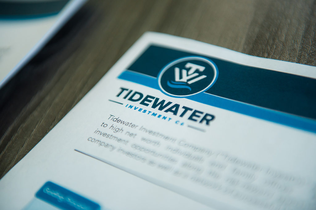 tidewater investments branded paper