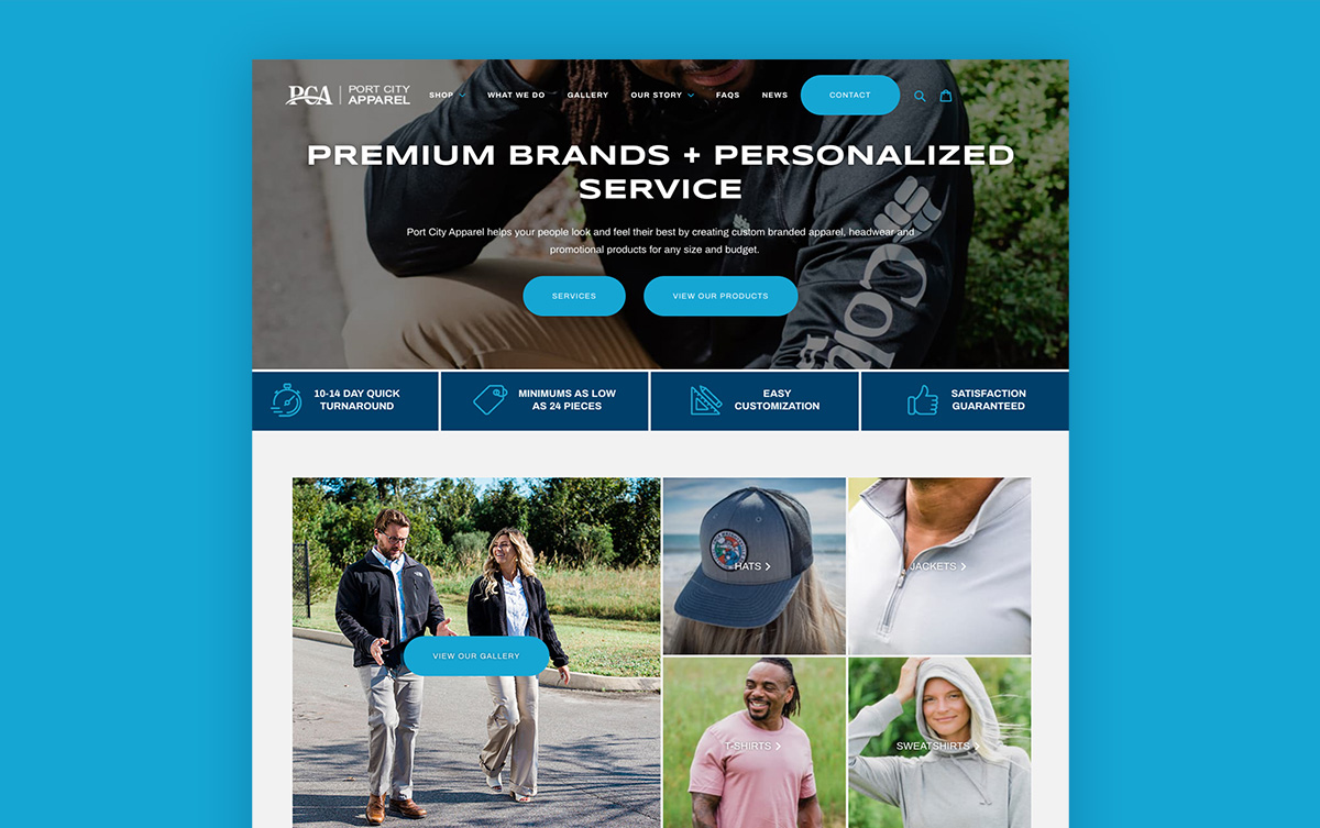 Port City Apparel Wilmington Design Co.