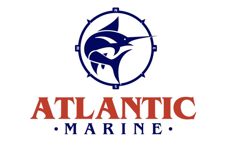 Atlantic-Marine-Logo. Boat Dealer Logos