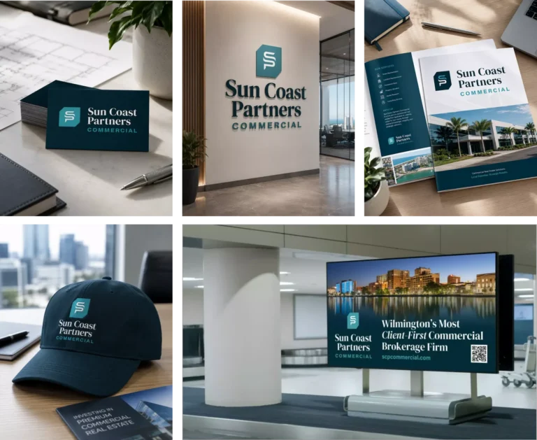Sun Coast Partners brand collateral design